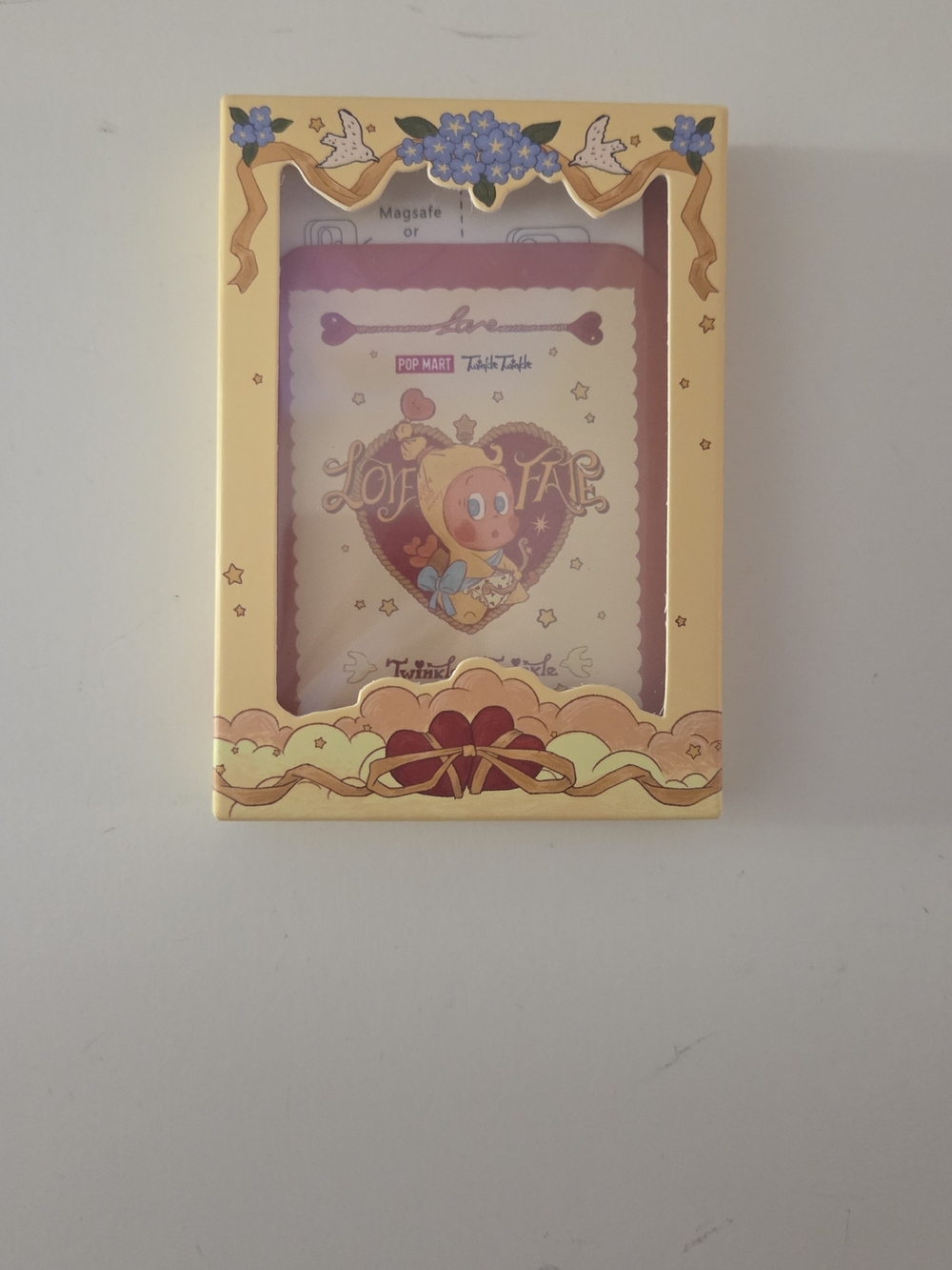 POP MART Twinkle Twinkle Magnetic Card Clip Nerdy Cupid